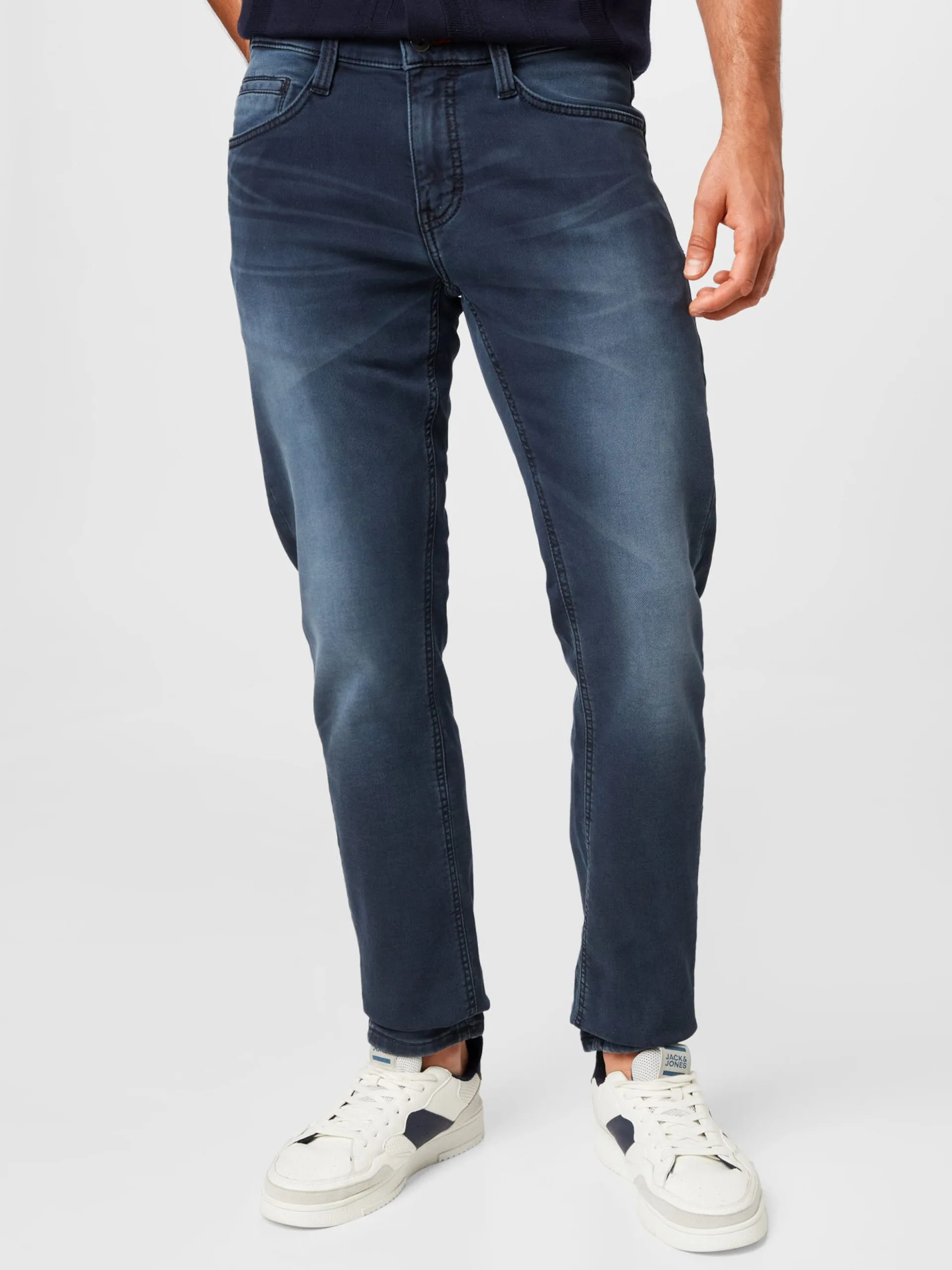 Mustang Straight Regular Jeans Oregon Heren Nachtblauw - Afbeelding 2