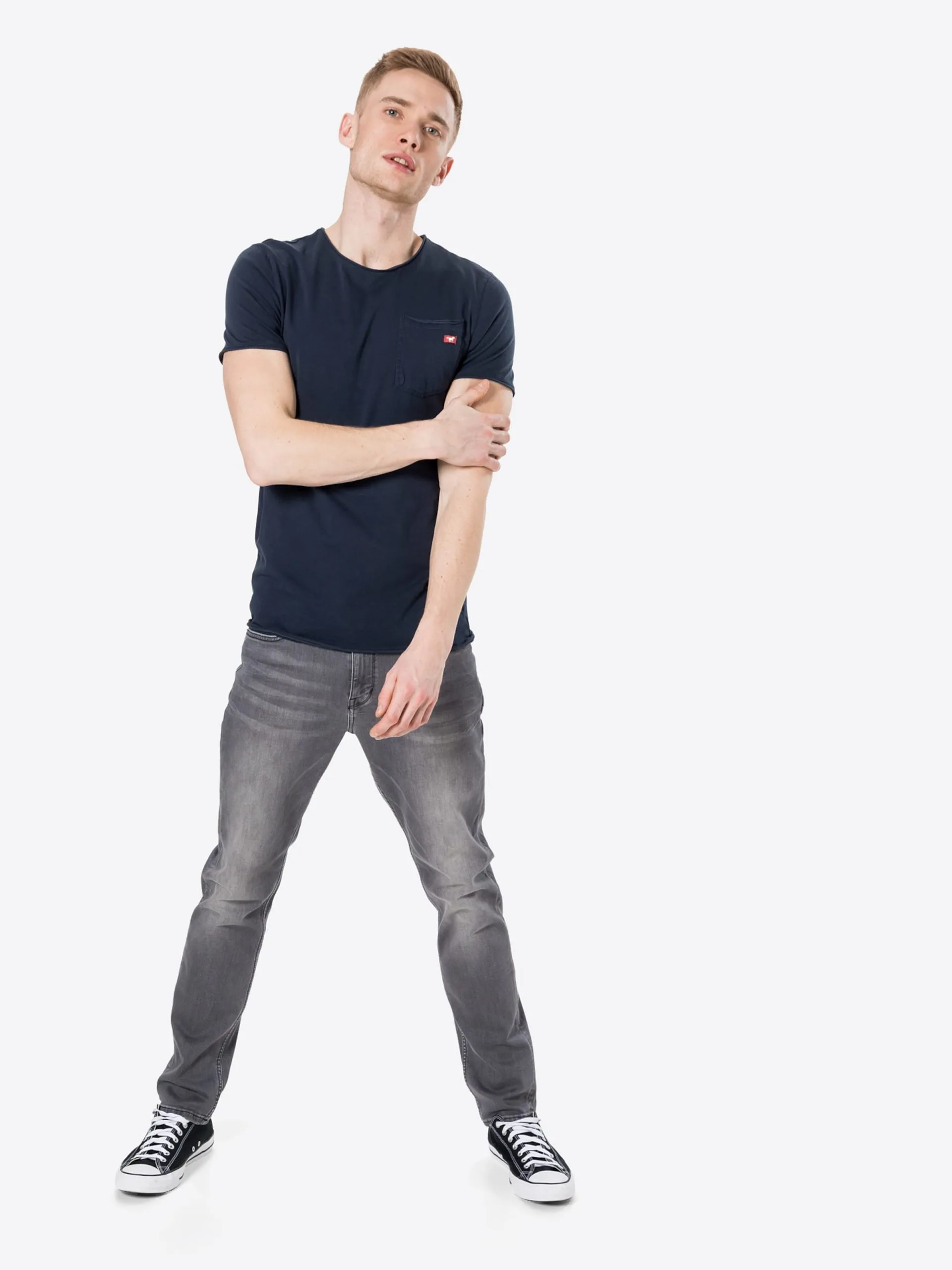 Mustang Straight Regular Jeans Vegas Heren Grijs - Afbeelding 5