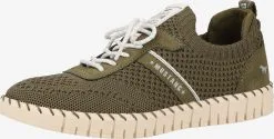 Mustang Fashion Sneakers Sneakers Laag Dames Groen