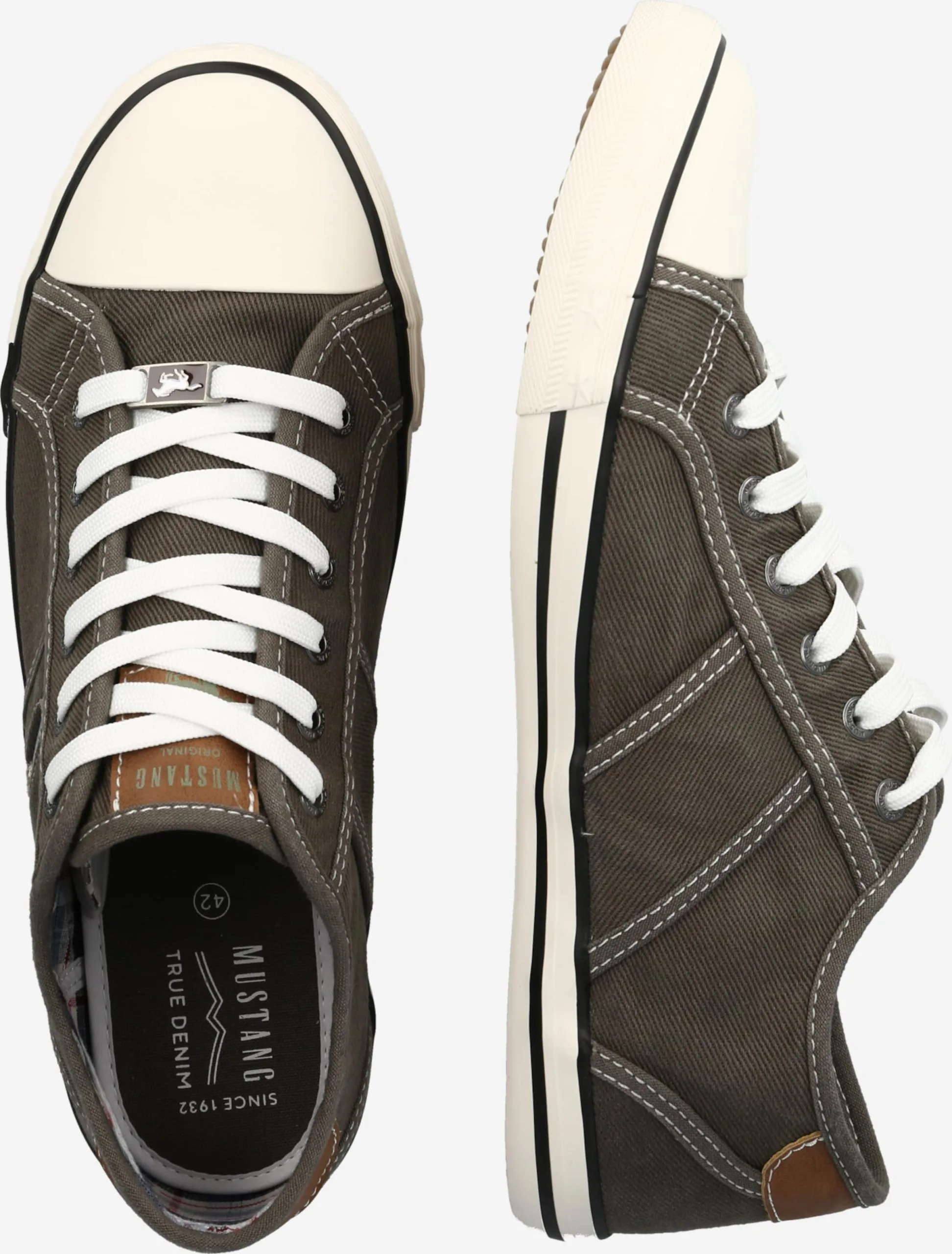 Mustang Skate Sneakers Sneakers Laag Heren Mokka - Afbeelding 2