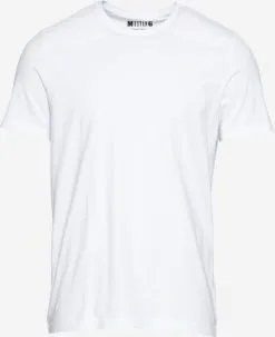 Mustang T-shirts Shirt Heren Wit
