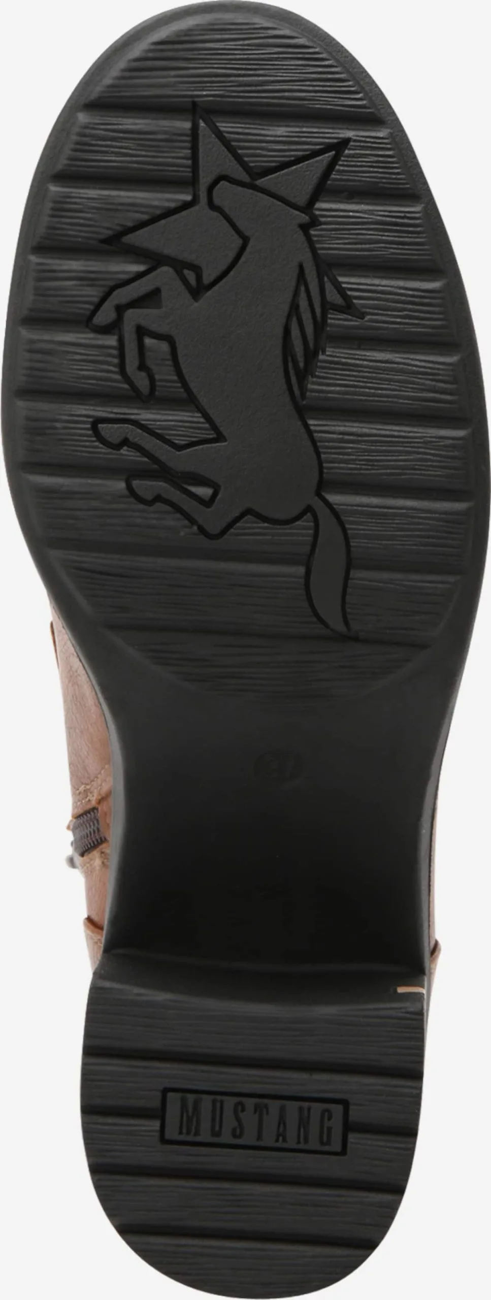 Mustang Enkellaarsjes Veterlaarsjes Dames Chocoladebruin - Afbeelding 3