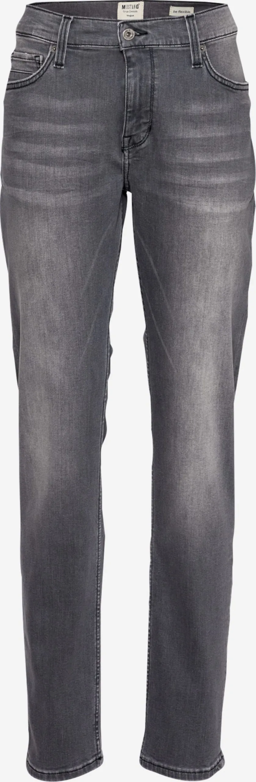 Mustang Straight Regular Jeans Vegas Heren Grijs