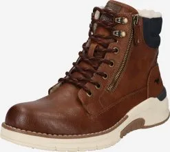 Mustang Boots & Laarzen Veterboots Heren Karamel