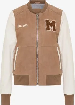 Mustang Leren Jassen Tussenjas Dames Bruin / Karamel