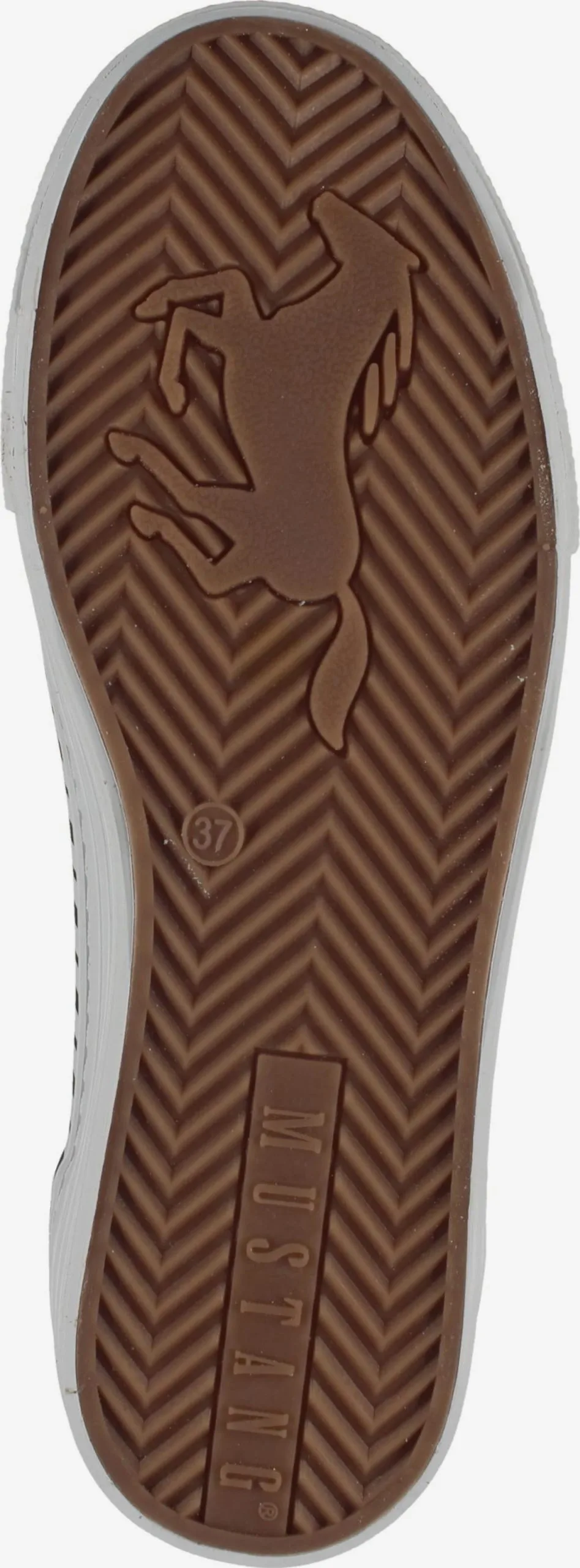 Mustang Casual Sneakers Sneakers Laag Dames Kaki - Afbeelding 7