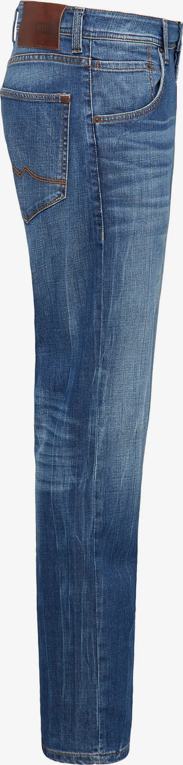 Mustang Straight Regular Jeans Michigan Heren Blauw - Afbeelding 4