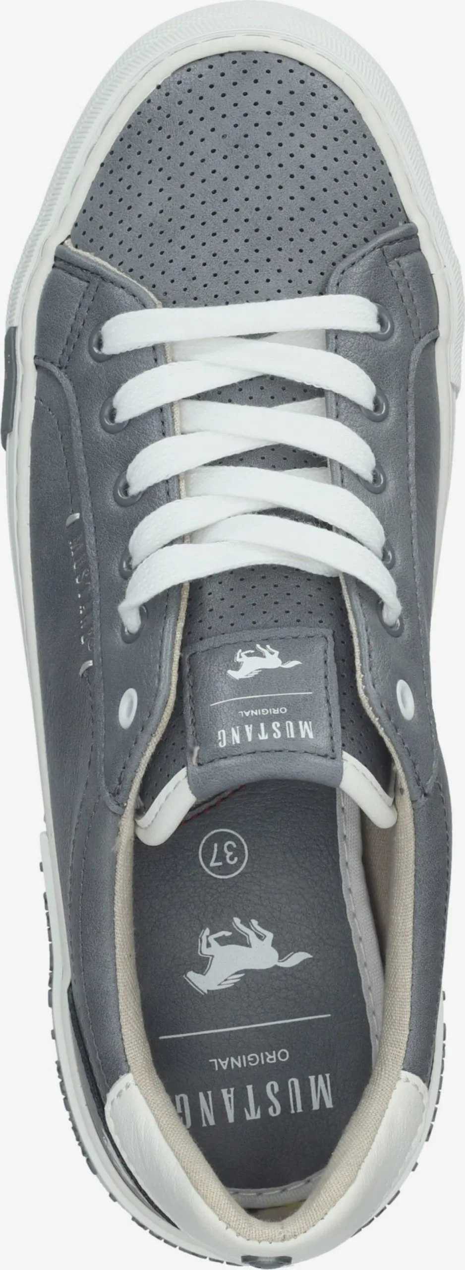 Mustang Casual Sneakers Sneakers Laag Dames Grijs - Afbeelding 6