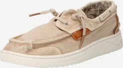 Mustang Lage Schoenen Mocassins Dames Beige