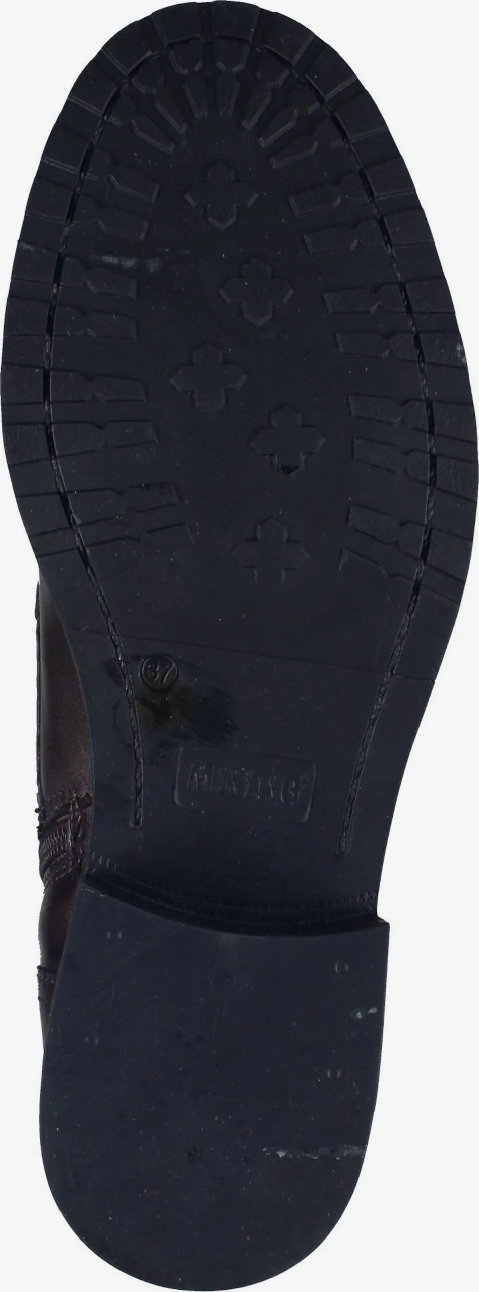 Mustang Enkellaarsjes Veterlaarsjes Dames Donkerbruin - Afbeelding 5