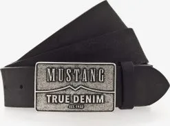Mustang Casual Riemen Riem Heren Zwart