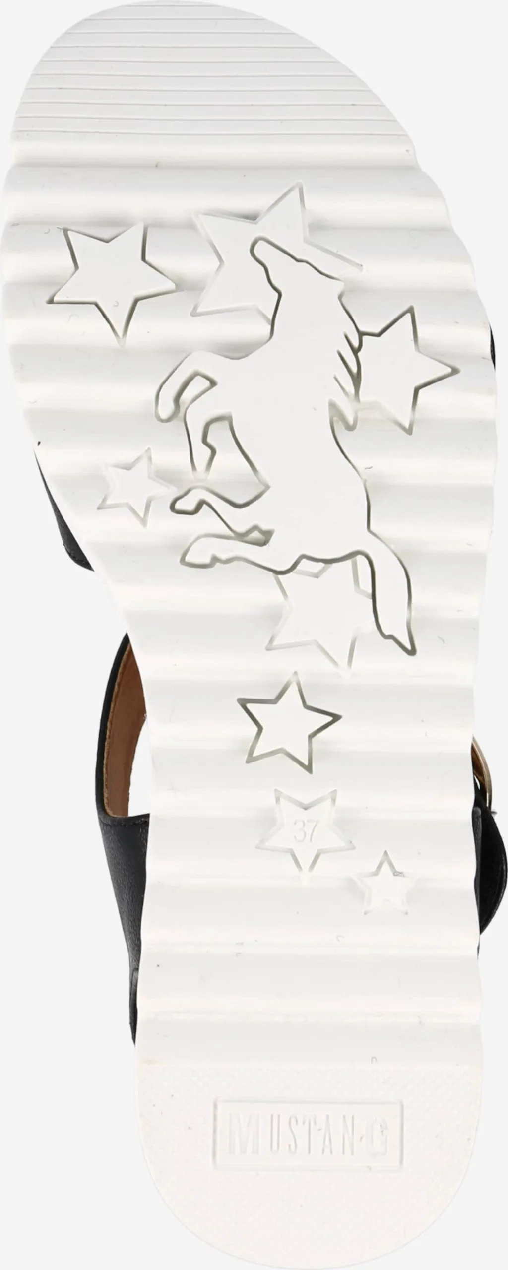 Mustang Sandalen Met Hak Sandaal Dames Zwart - Afbeelding 3