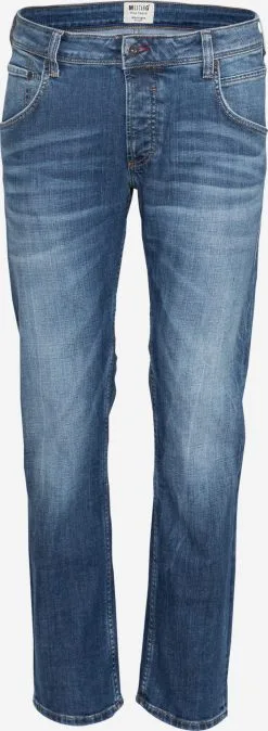 Mustang Straight Regular Jeans Michigan Heren Blauw