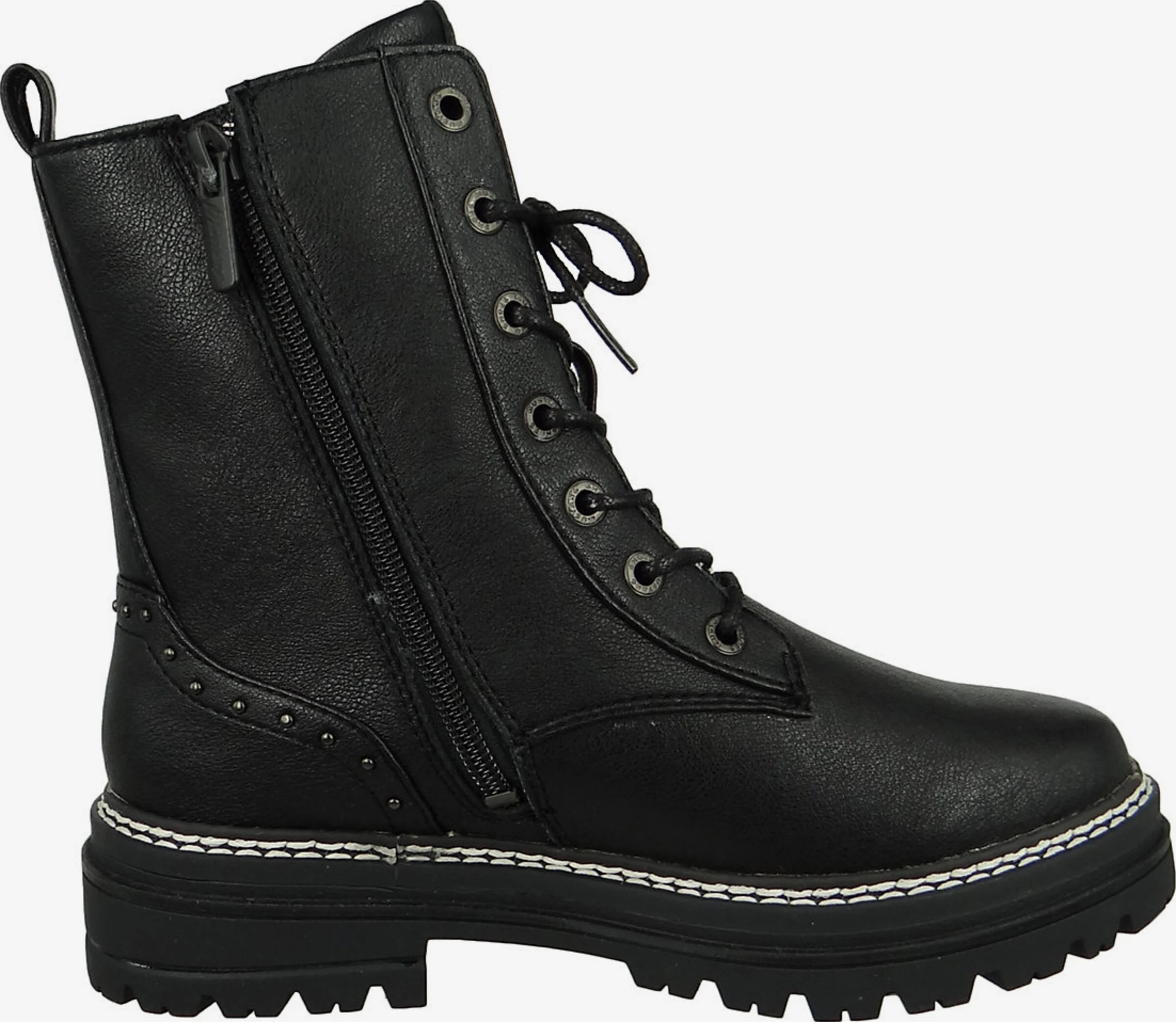 Mustang Klassieke Enkellaarsjes Enkellaarsjes Dames Zwart - Afbeelding 4