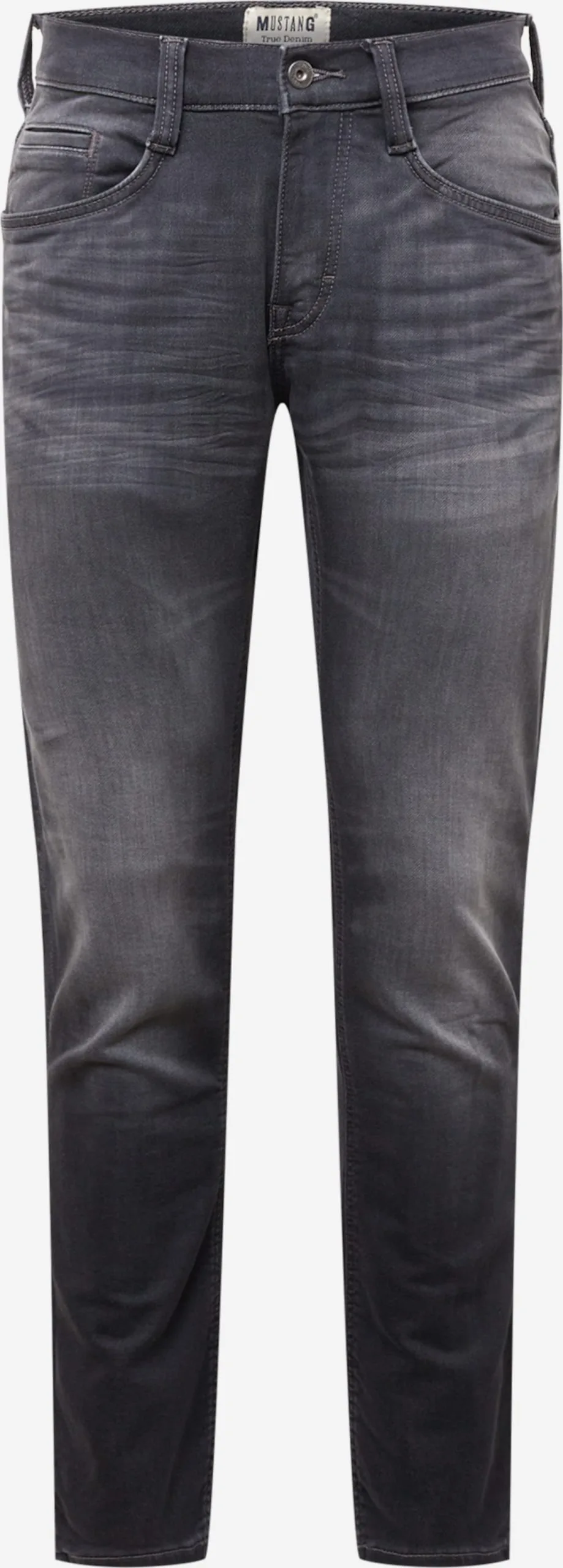 Mustang Jeans Slimfit Jeans Oregon Heren Antraciet