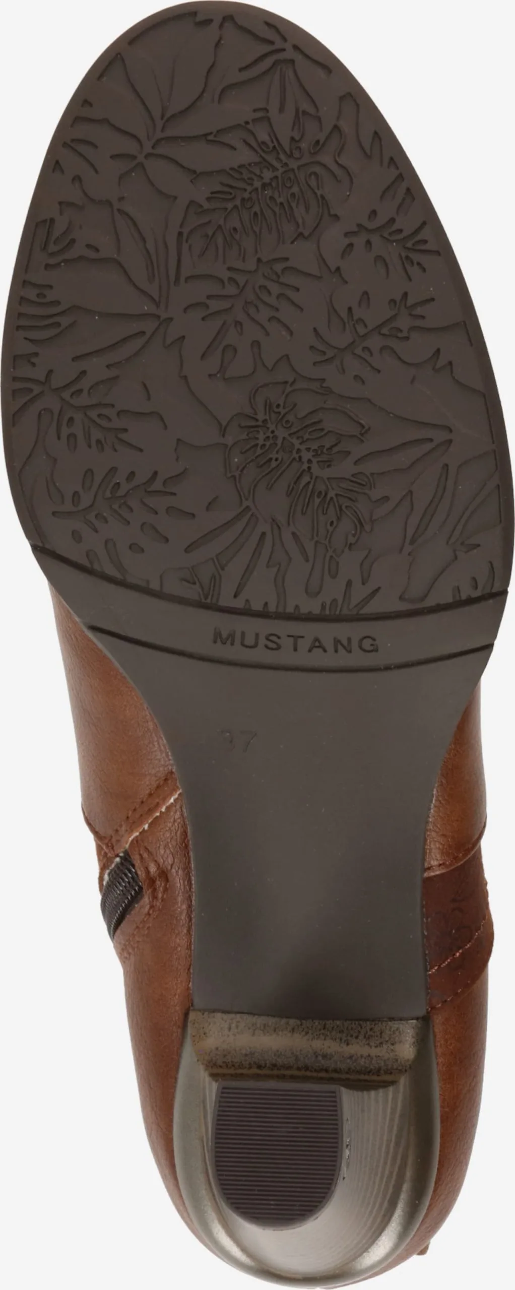 Mustang Klassieke Enkellaarsjes Enkellaarsjes Dames Cognac - Afbeelding 3
