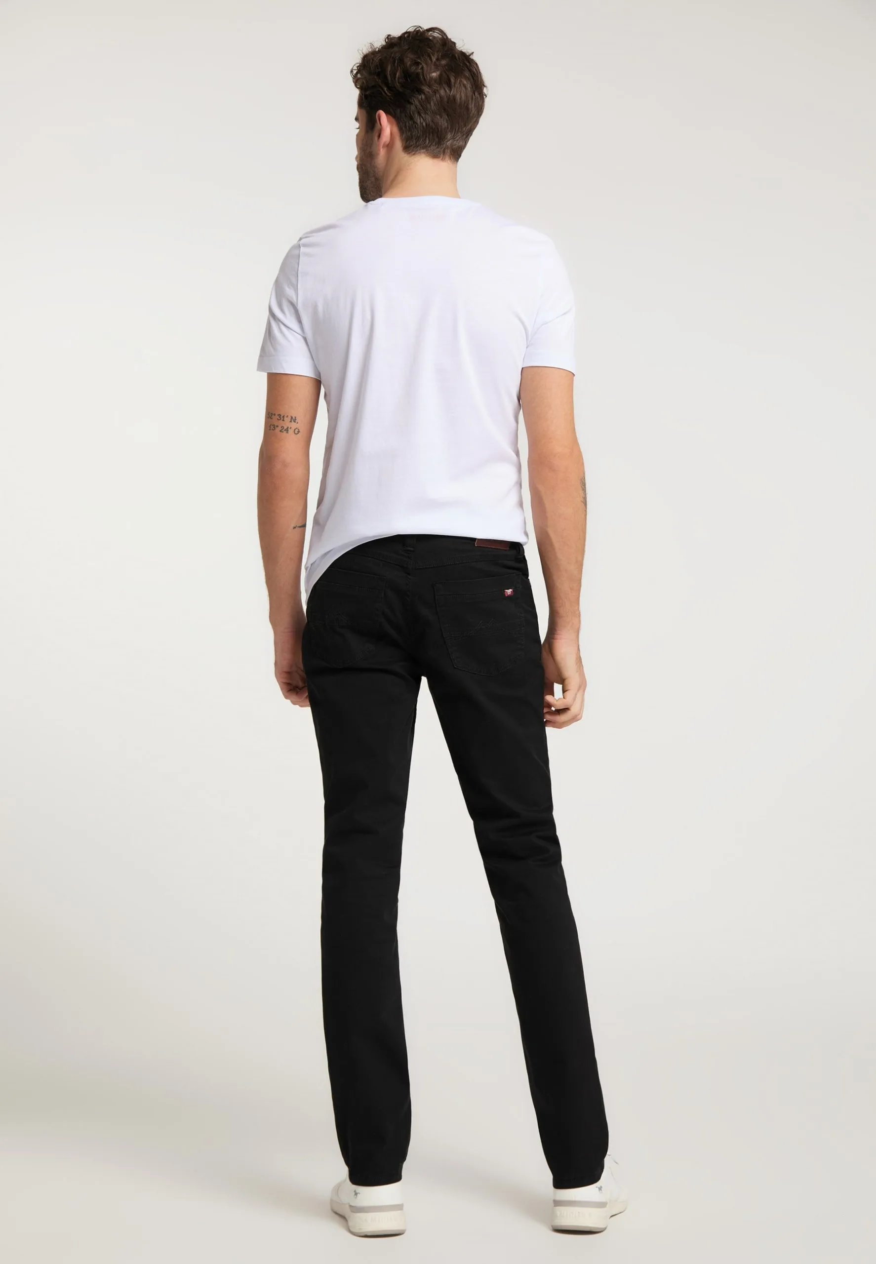 Mustang Pantalons Slimfit Broek Washington Heren Zwart - Afbeelding 7
