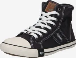 Mustang Hoge Sneakers Sneakers Hoog Heren Zwart