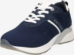 Mustang Running Sneakers Sneakers Laag Dames Blauw