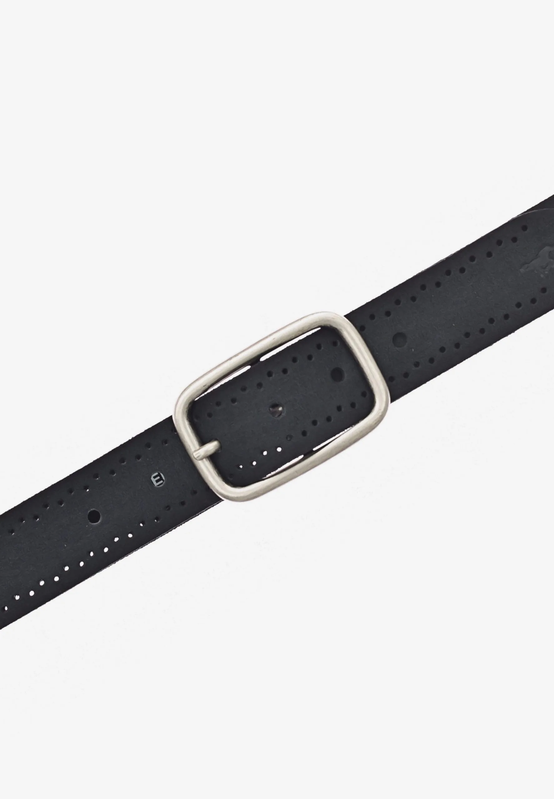 Mustang Leren Riemen Riem Dames Antraciet - Afbeelding 4