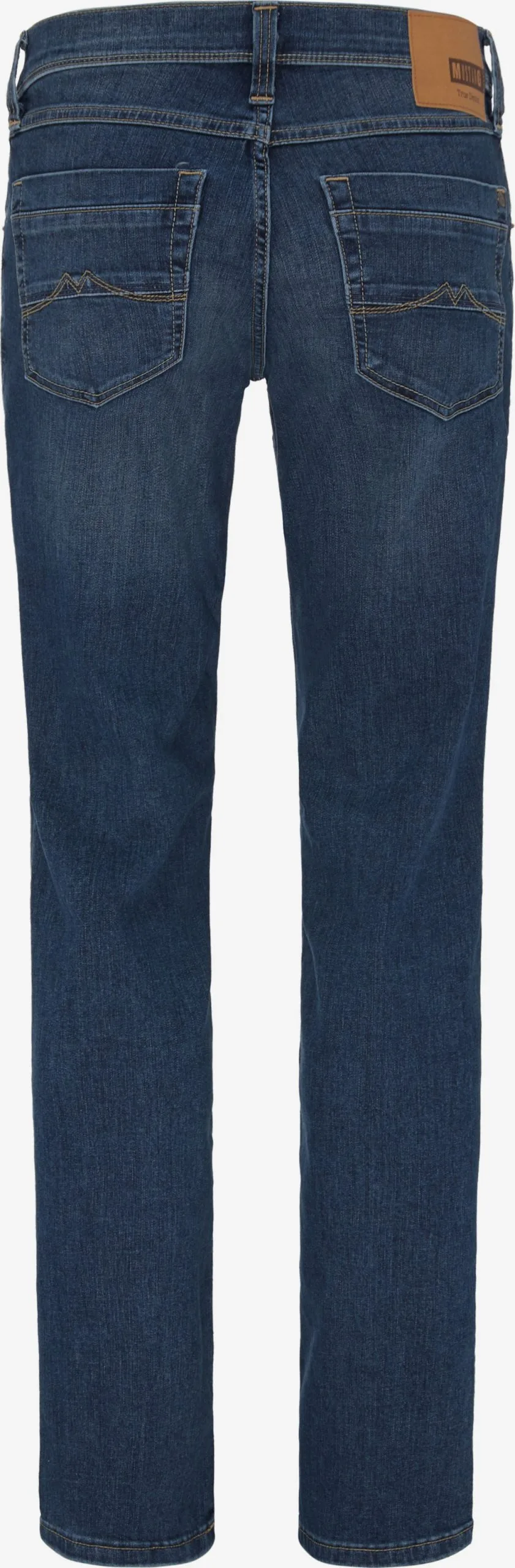 Mustang Straight Regular Jeans Washington Heren Donkerblauw - Afbeelding 3