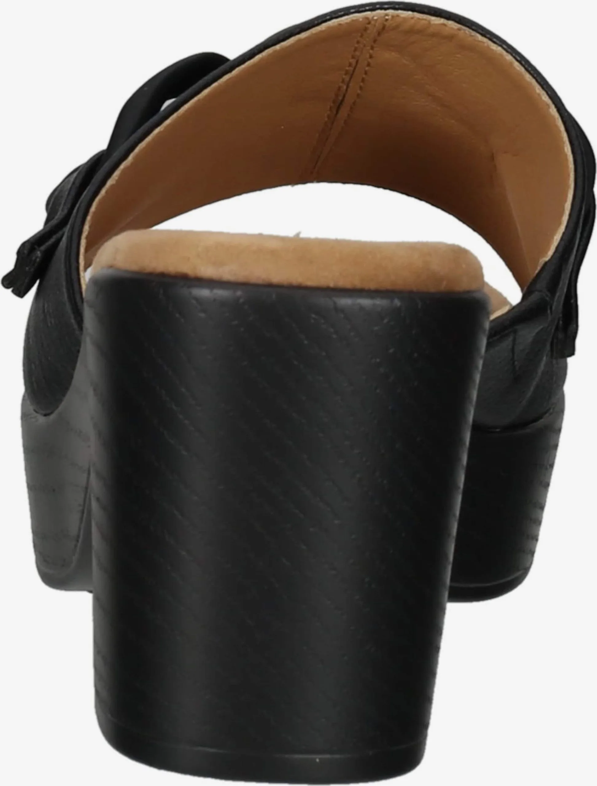 Mustang Sandalen Met Hak Muiltjes Dames Zwart - Afbeelding 5