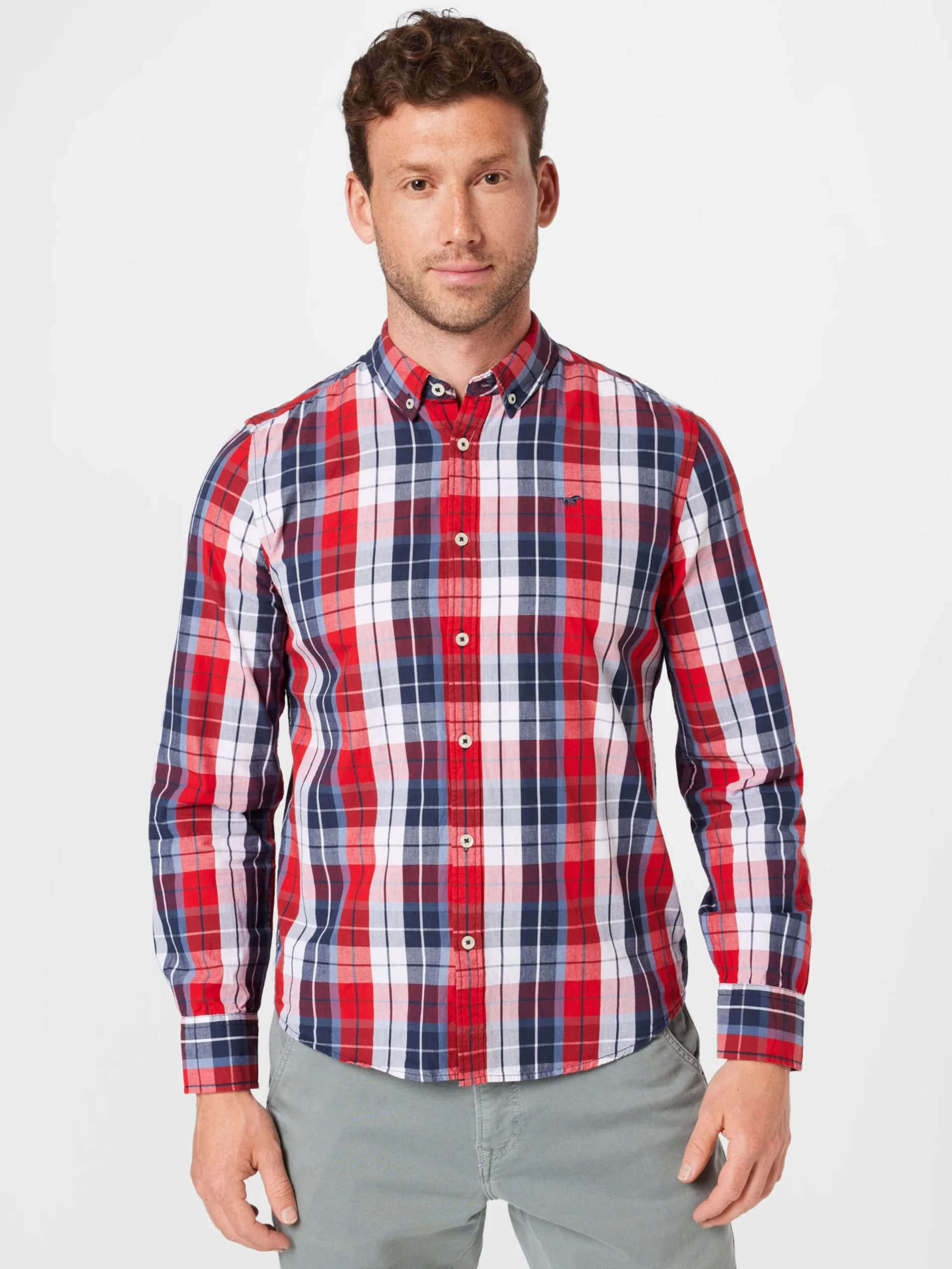 Mustang Geruite Overhemden Regular Fit Overhemd Casper Heren Gemengde Kleuren - Afbeelding 3