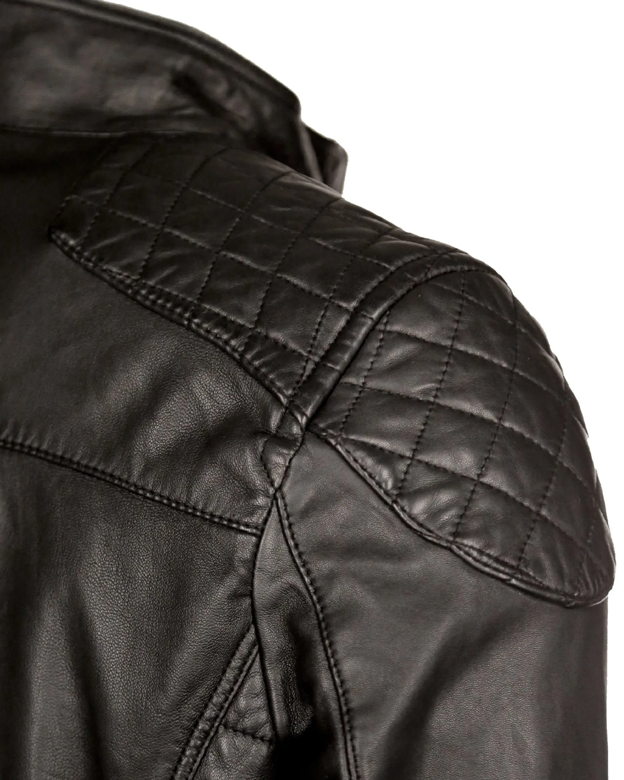 Mustang Leren Jassen Tussenjas Terence Heren Zwart - Afbeelding 3