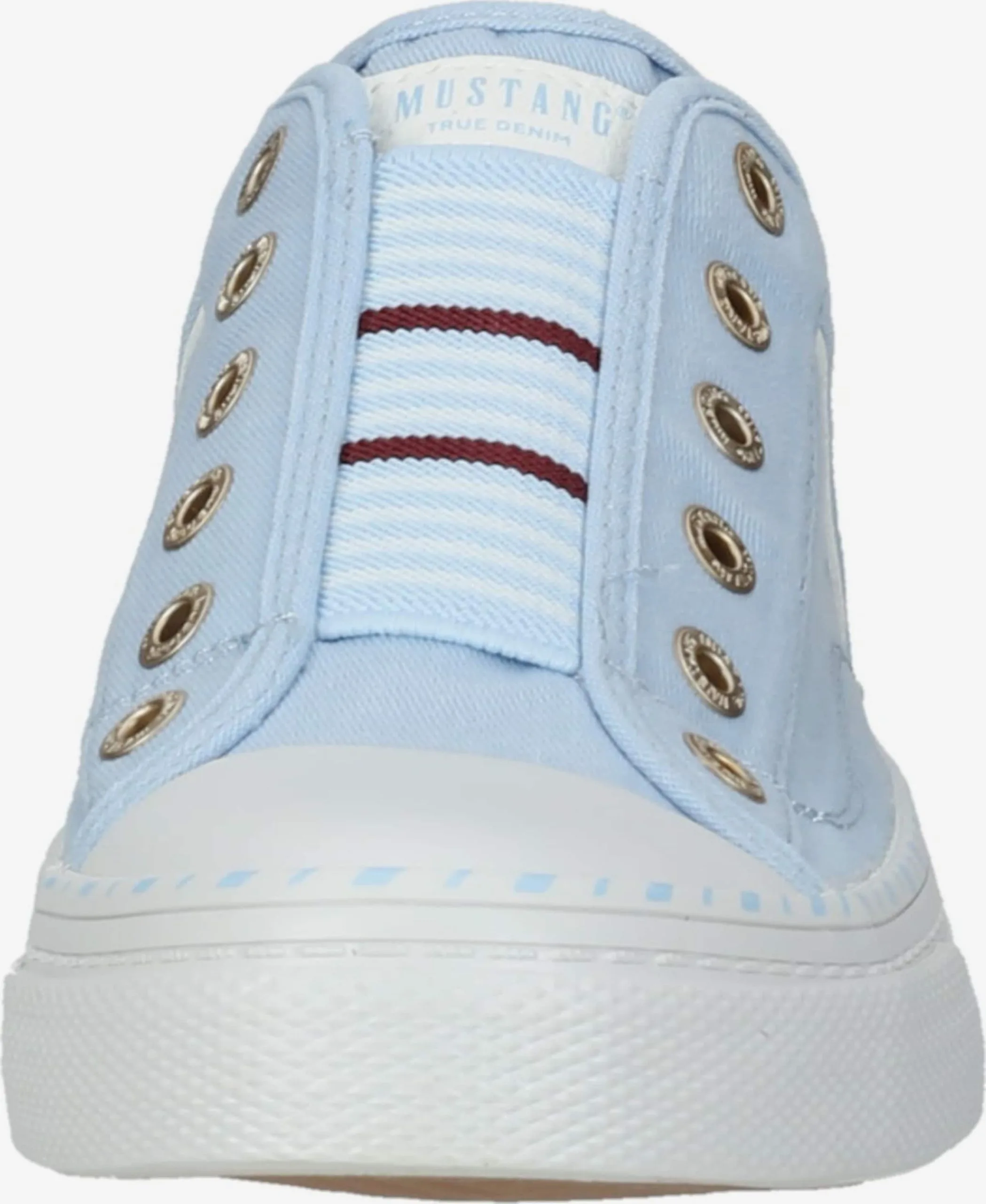 Mustang Casual Sneakers Sneakers Laag Dames Lichtblauw - Afbeelding 3