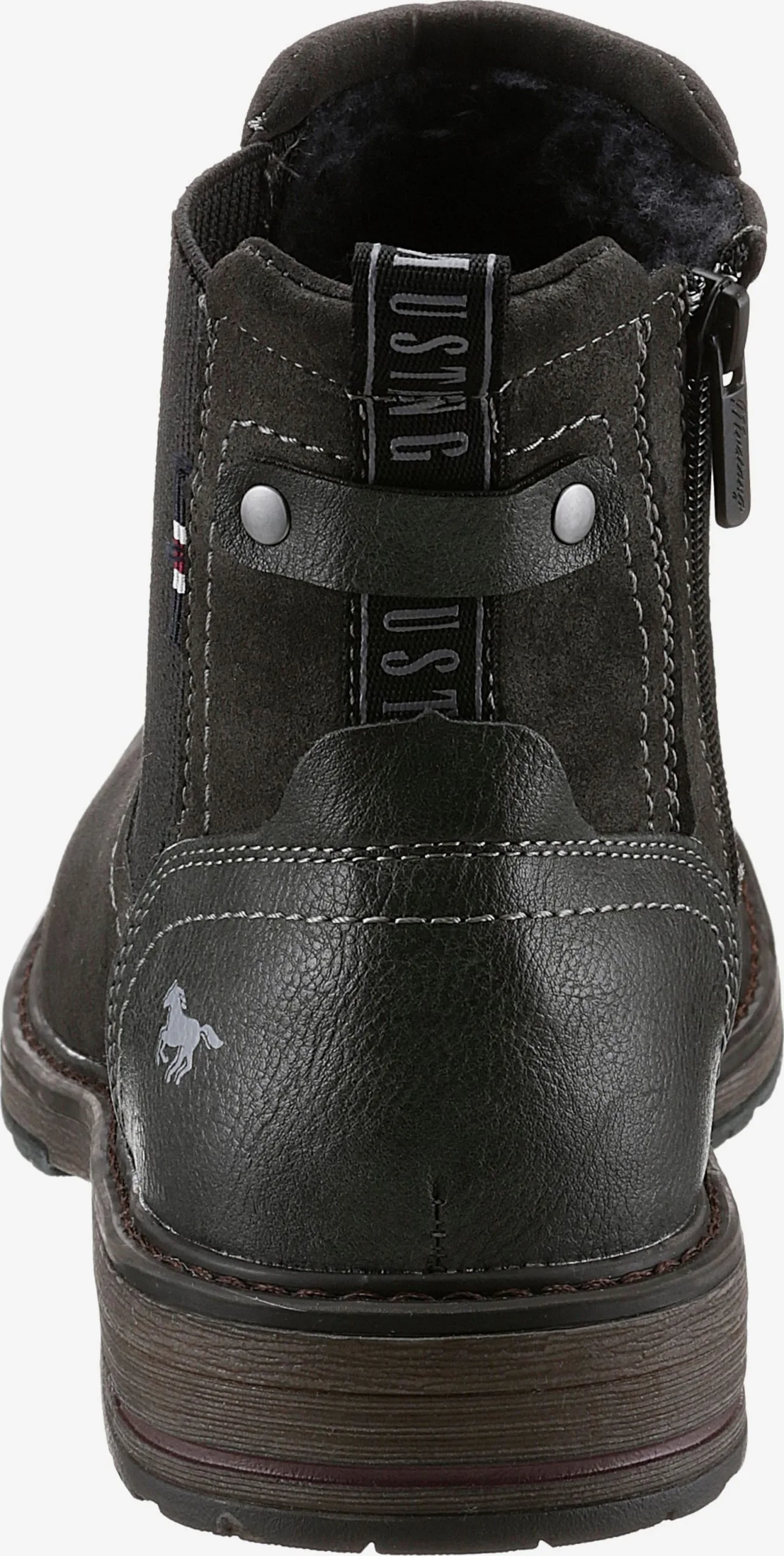 Mustang Enkelboots Chelsea Boots Heren Donkergrijs - Afbeelding 2