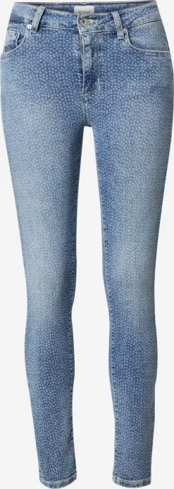 Mustang Jeans Skinny Jeans Shelby Dames Blauw