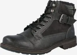 Mustang Boots & Laarzen Veterboots Heren Antraciet / Aardetinten