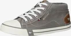 Mustang Hoge Sneakers Sneakers Hoog Heren Grijs