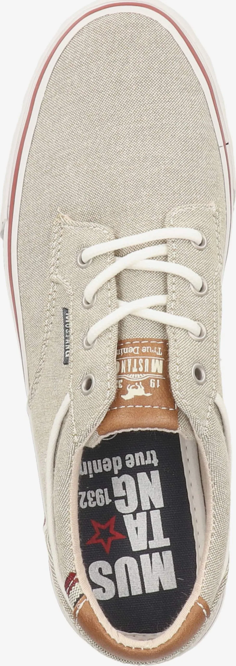 Mustang Fashion Sneakers Sneakers Laag Dames Beige - Afbeelding 6