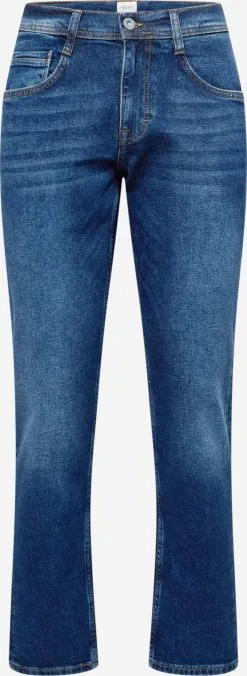 Mustang Straight Regular Jeans Denver Heren Blauw