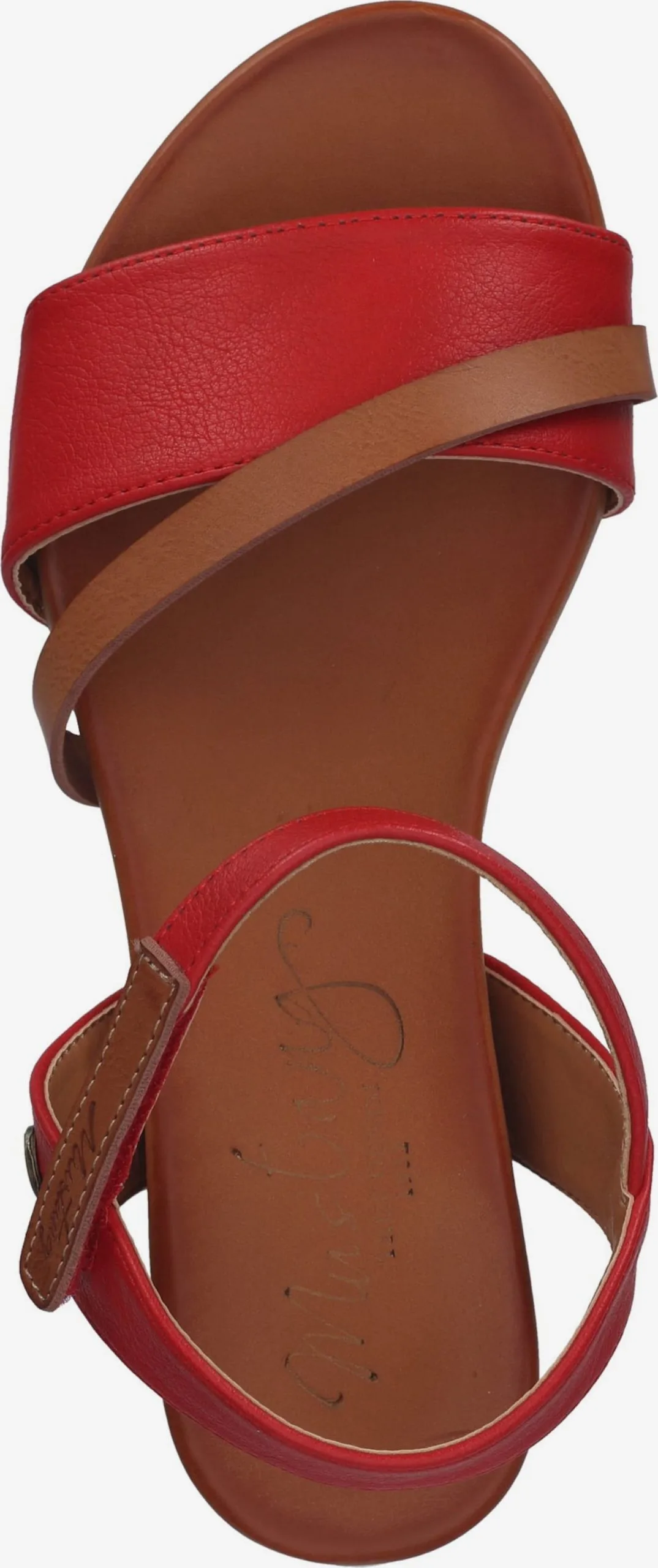Mustang Sandalen Met Hak Sandaal Dames Rood - Afbeelding 6