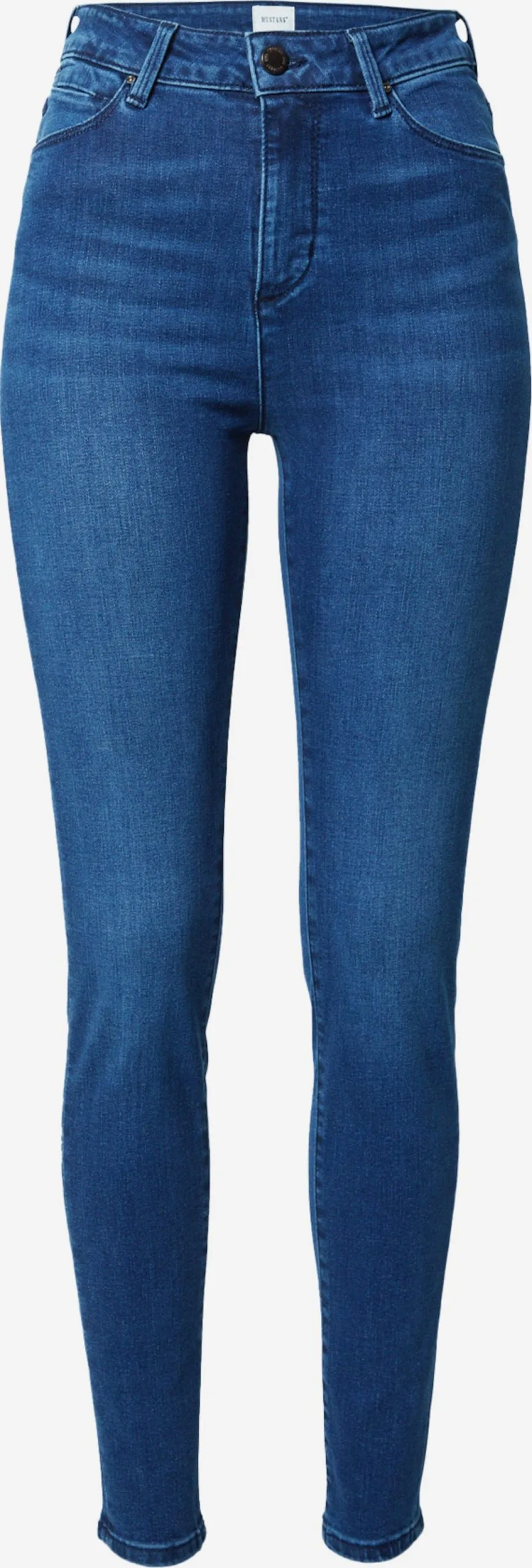 Mustang Jeans Skinny Jeans Georgia Dames Blauw