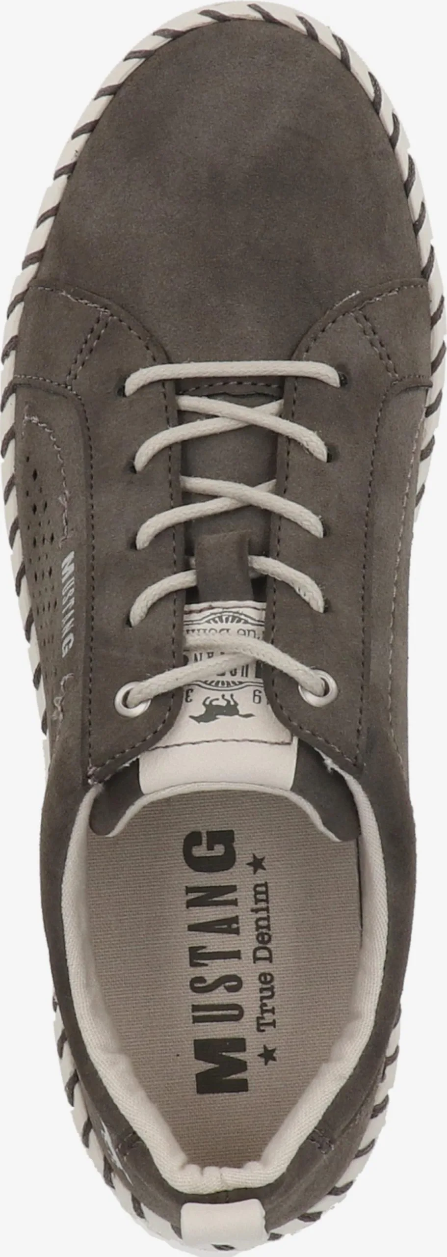 Mustang Casual Sneakers Sneakers Laag Dames Donkergrijs - Afbeelding 6