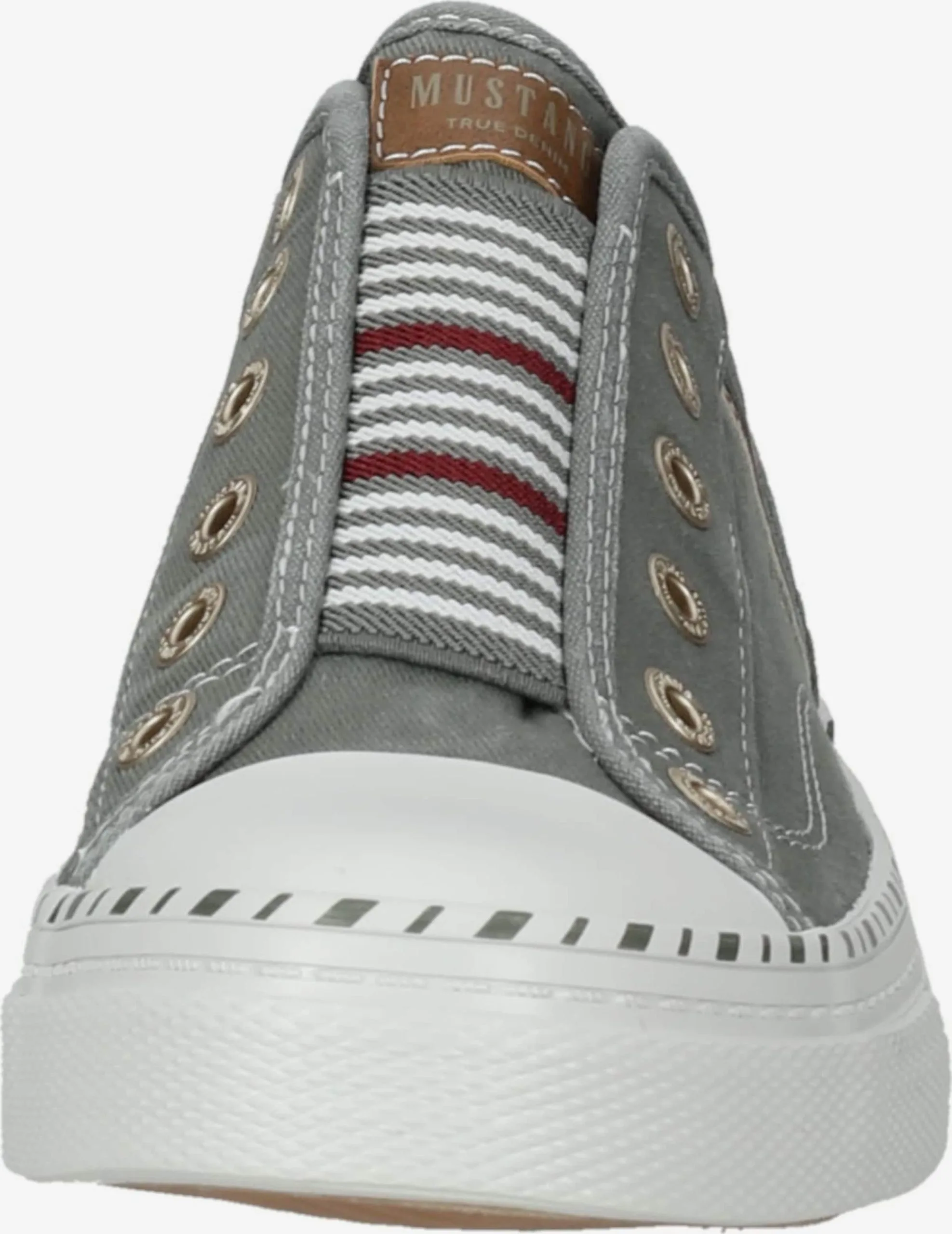 Mustang Casual Sneakers Sneakers Laag Dames Kaki - Afbeelding 3