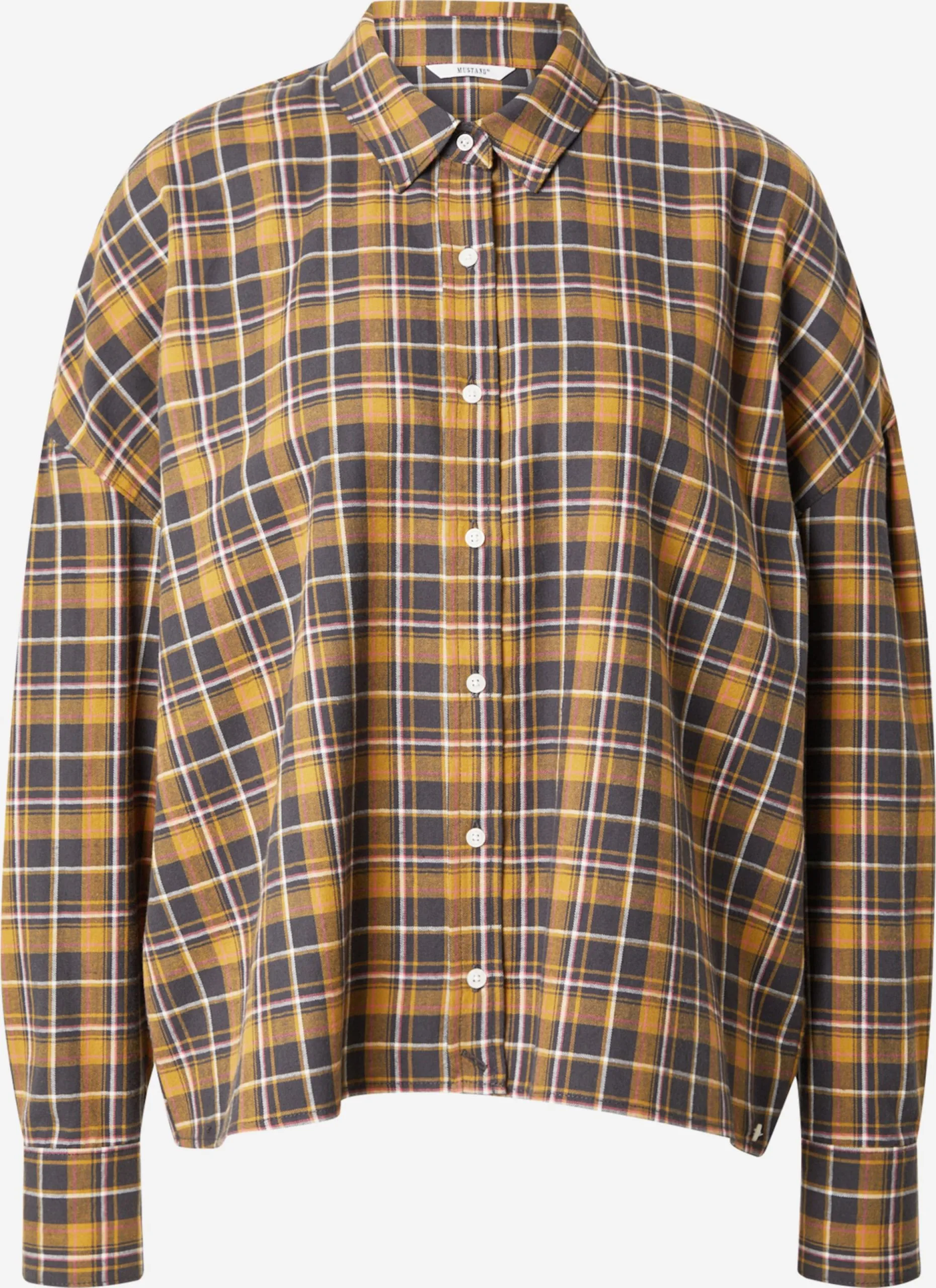 Mustang Overhemden Blouse EDDA Dames Oranje