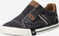 Mustang Slip-on Sneakers Slip-ons Heren Zwart