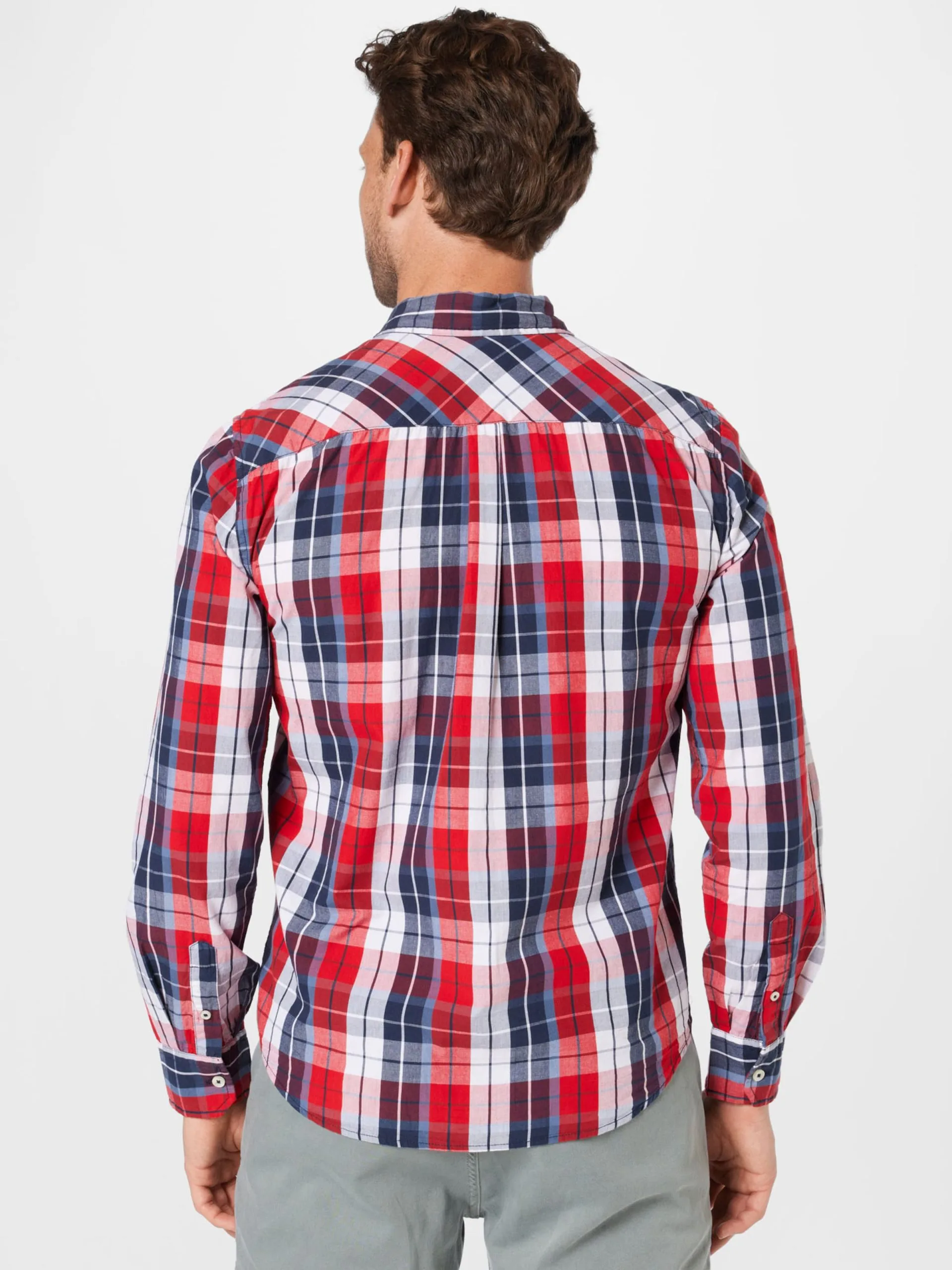 Mustang Geruite Overhemden Regular Fit Overhemd Casper Heren Gemengde Kleuren - Afbeelding 4