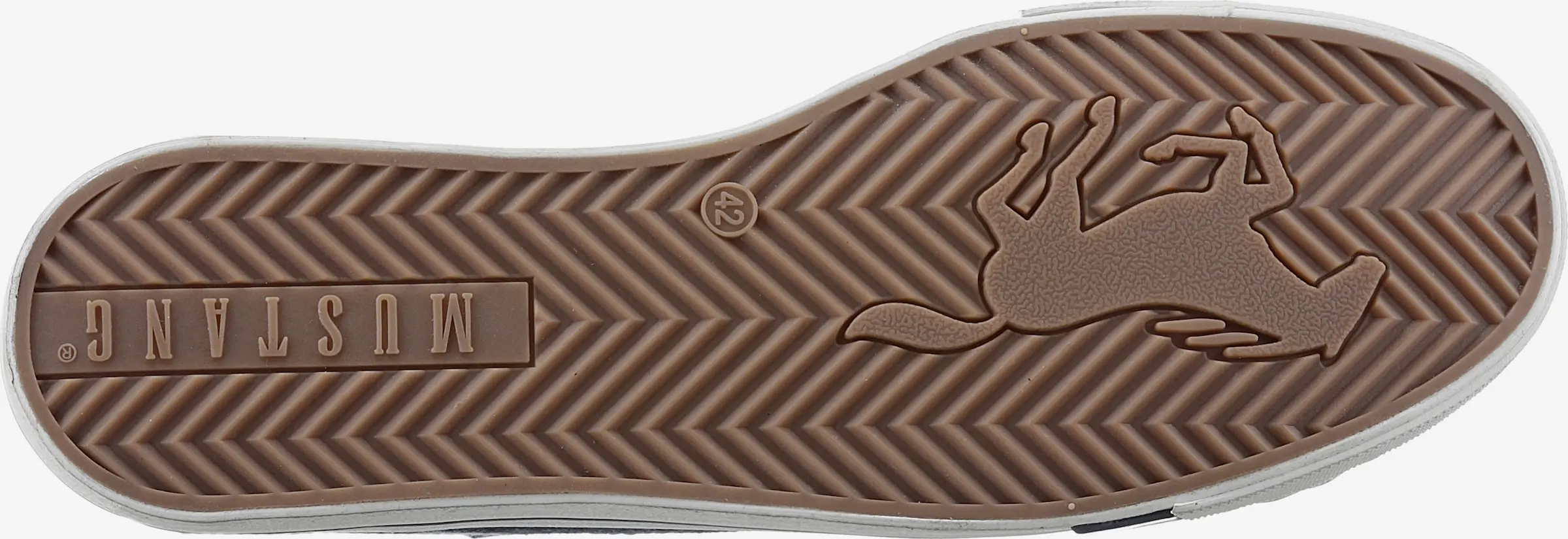 Mustang Hoge Sneakers Sneakers Hoog Heren Navy - Afbeelding 4