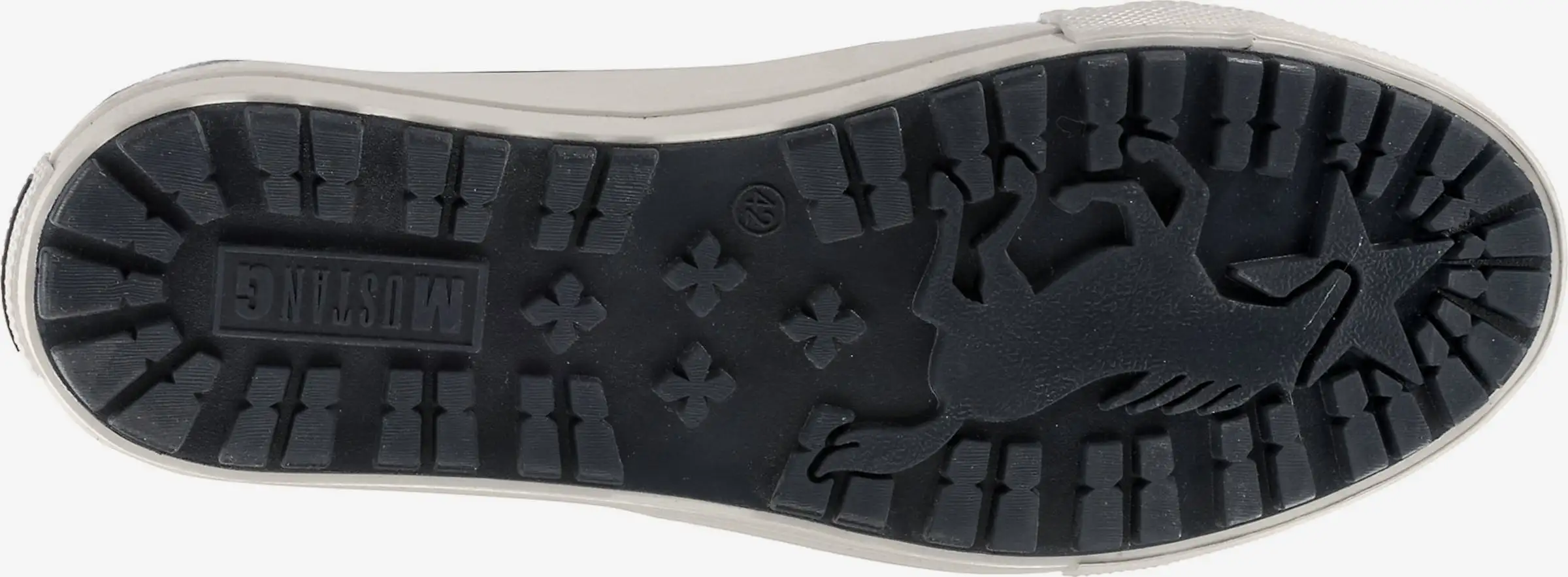 Mustang Hoge Sneakers Sneakers Hoog Heren Antraciet - Afbeelding 5