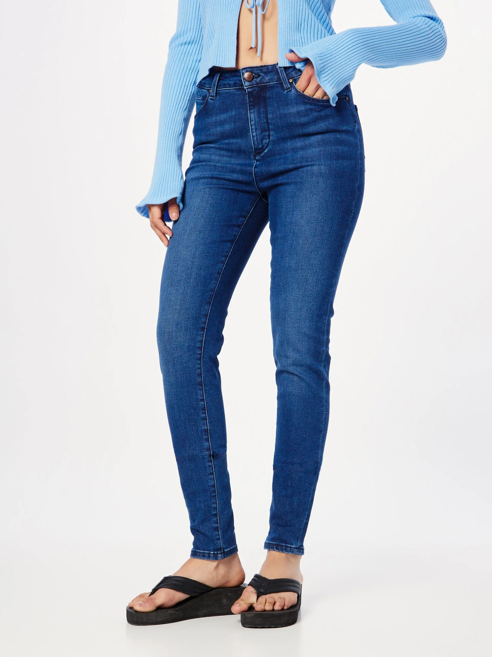 Mustang Jeans Skinny Jeans Georgia Dames Blauw - Afbeelding 2