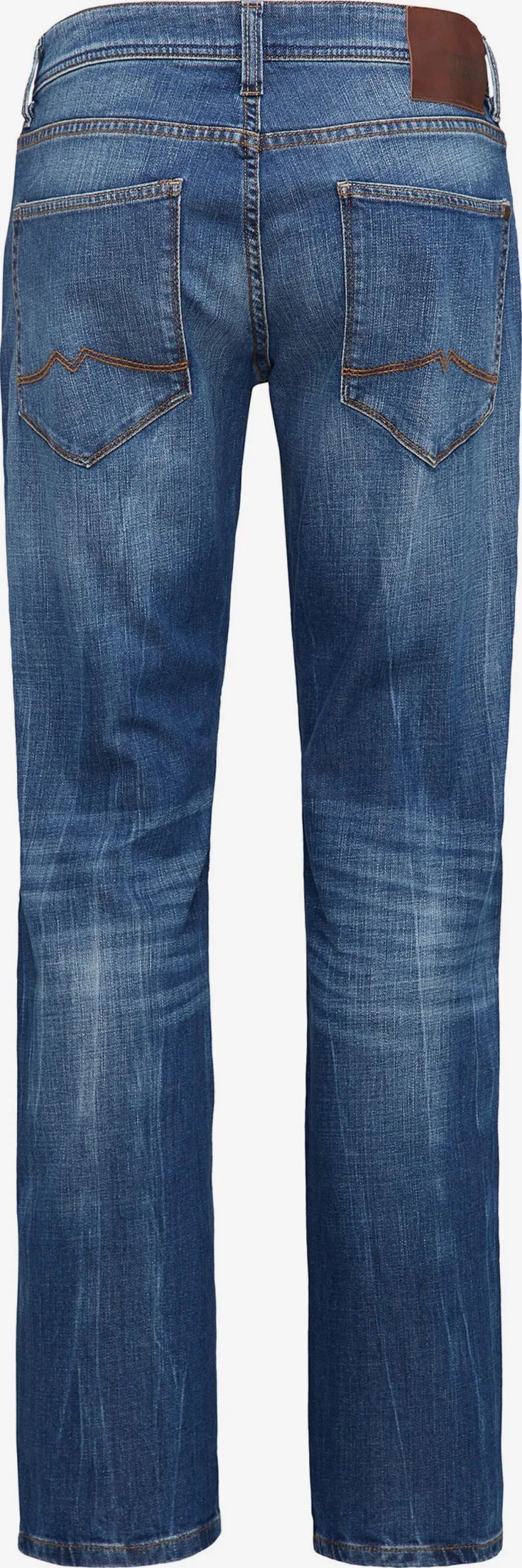 Mustang Straight Regular Jeans Michigan Heren Blauw - Afbeelding 3