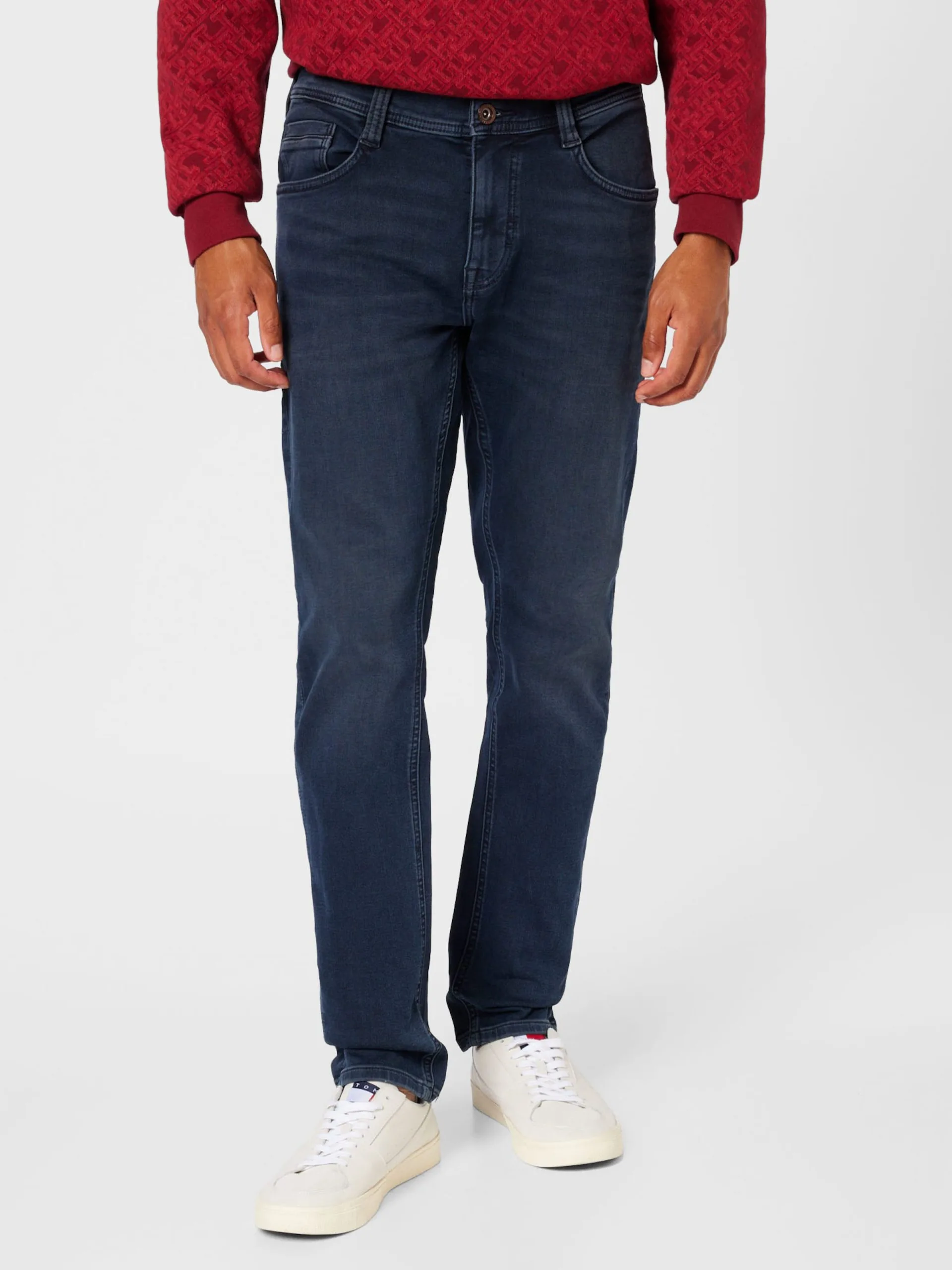 Mustang Jeans Slimfit Jeans OREGON Heren Donkerblauw - Afbeelding 3