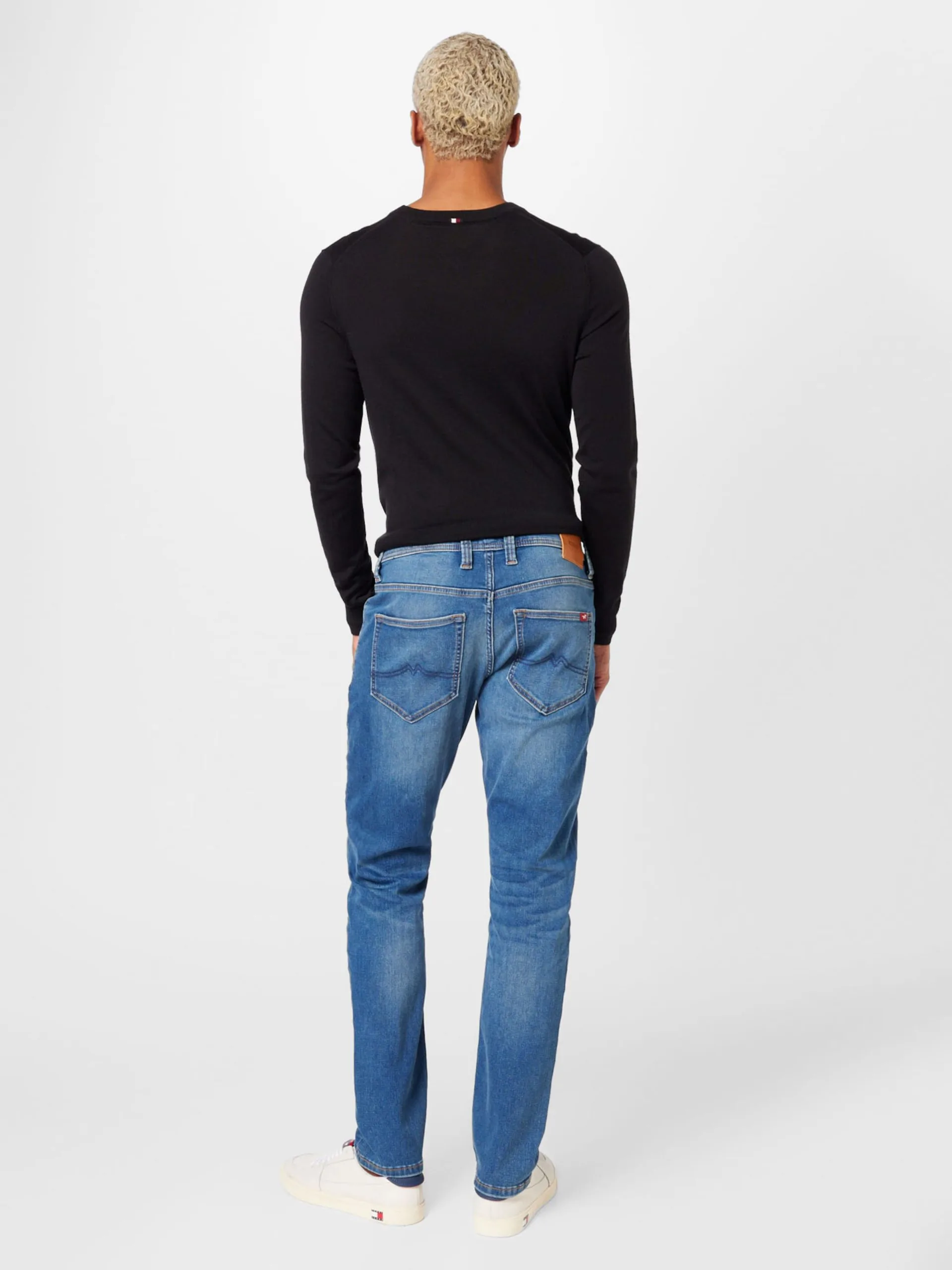 Mustang Straight Regular Jeans OREGON Heren Blauw - Afbeelding 4