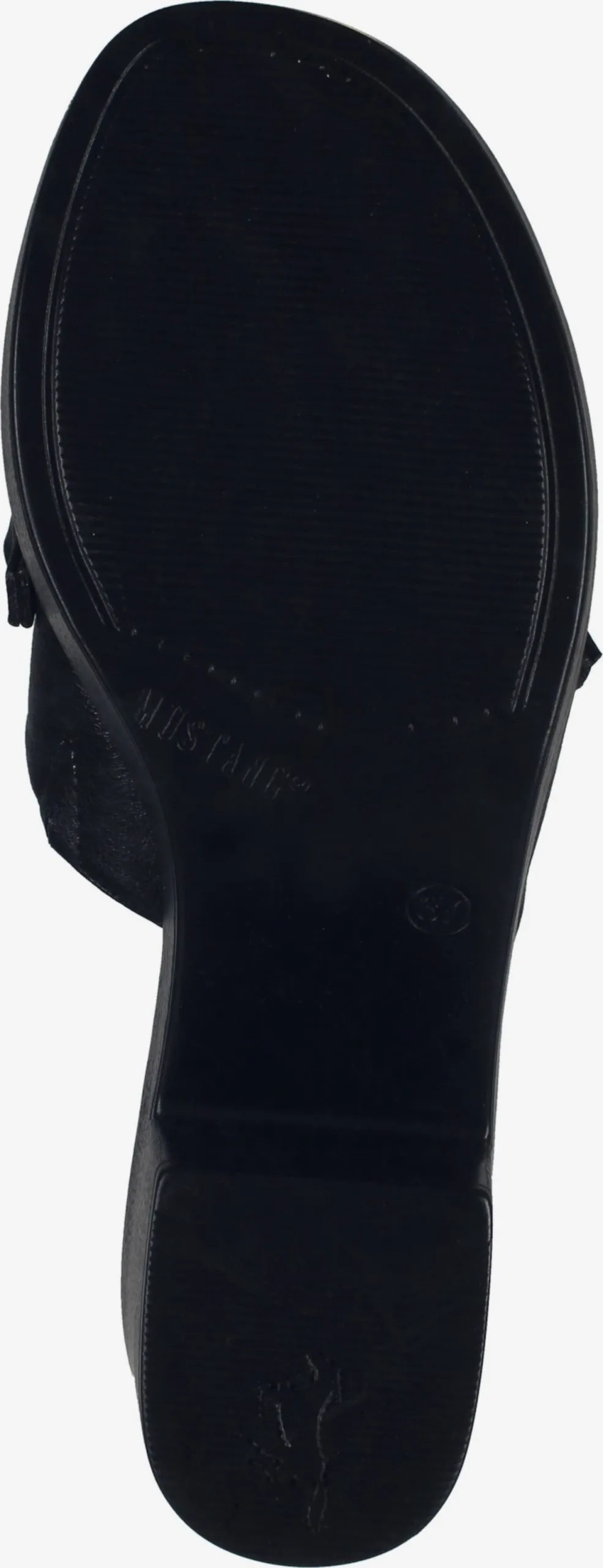 Mustang Sandalen Met Hak Muiltjes Dames Zwart - Afbeelding 7