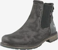 Mustang Enkelboots Chelsea Boots Heren Donkergrijs